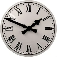 Stockport Outdoor Clock Service white dial